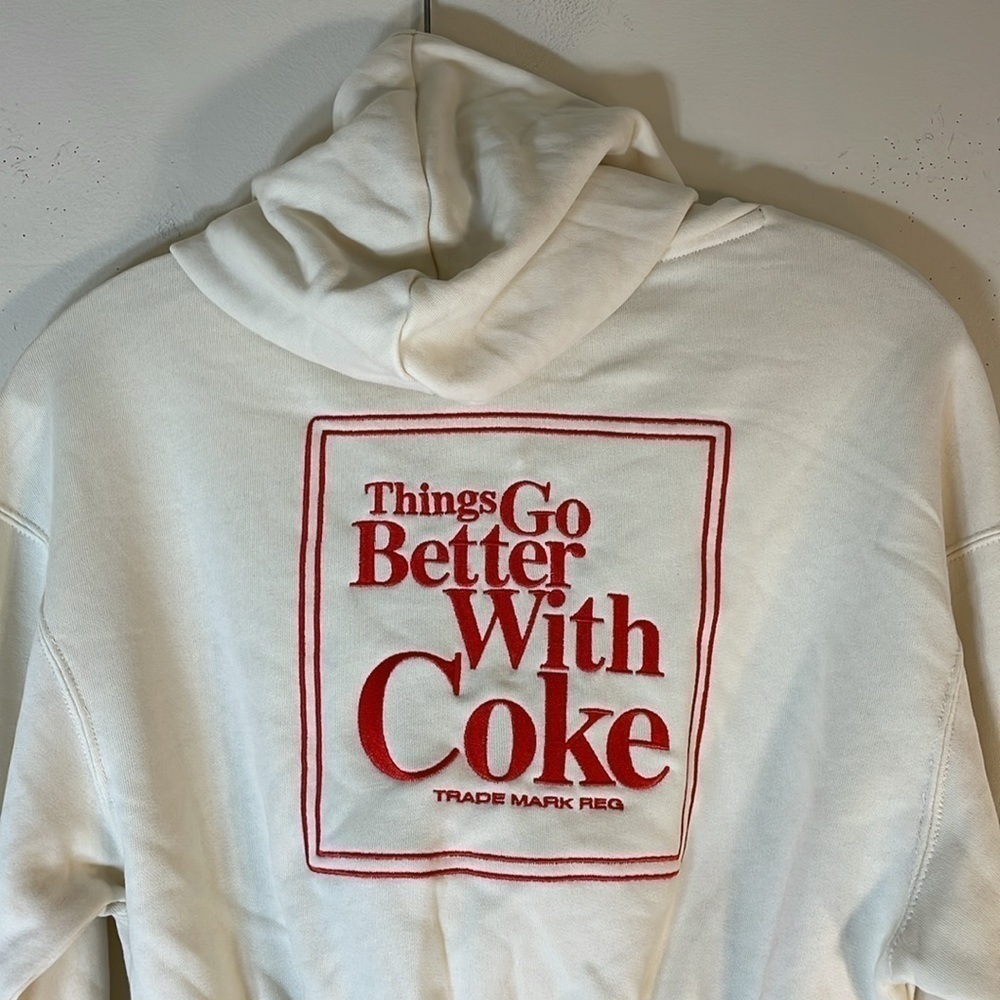 Puma CocaCola Logo Embroidered Hoodie. XS. NWT. - Picture 11 of 12